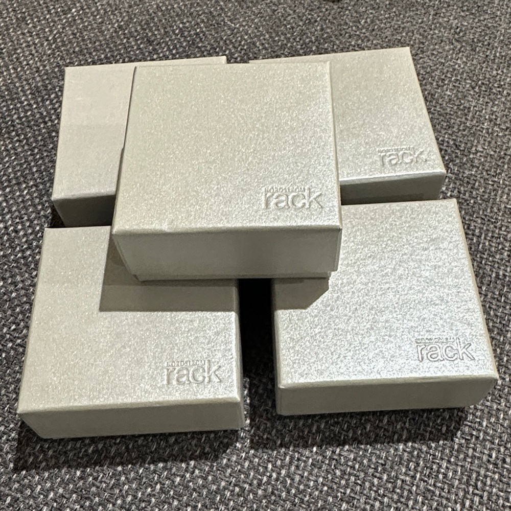 Nordstrom Rack Silver Gift Boxes View 2